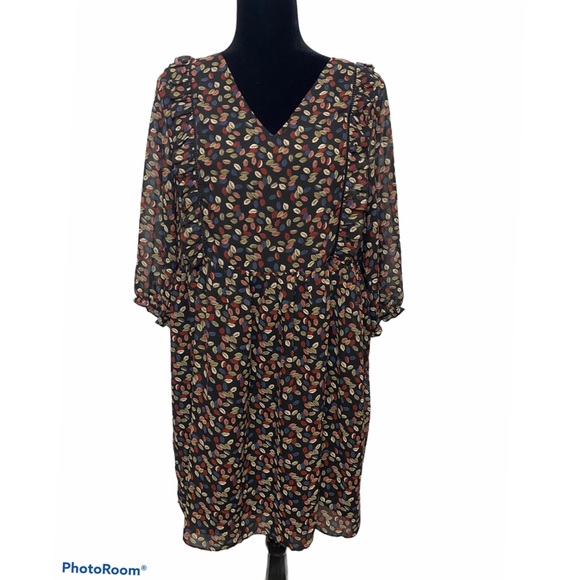 Molly Bracken Leaf Print Tunic Dress - Picture 2 of 10
